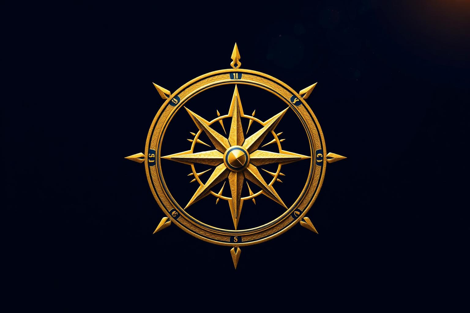 Wayfinder compass emblem